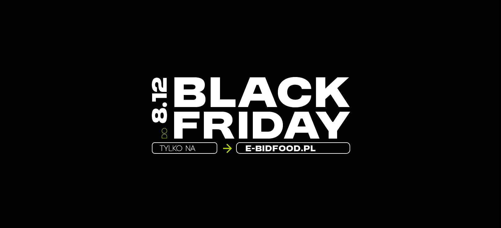 Black Friday 2025 na e-bidfood!