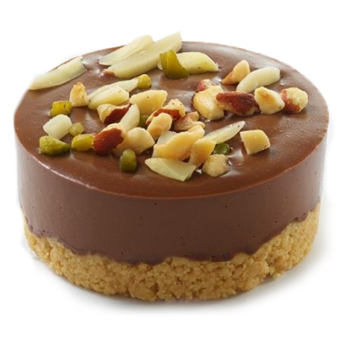 Ciastko z kremem Gianduja okrągłe 7 cm (90 g x 16 szt.)