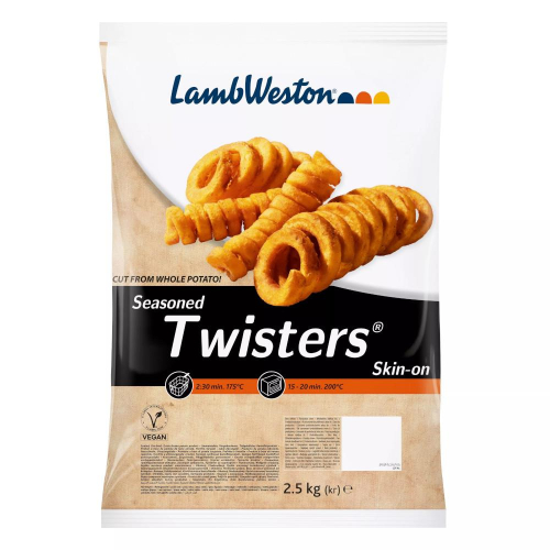 Frytki Twisters 2,5 kg