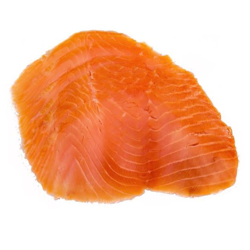 Łosoś filet wędzony plastry vac mrożony 1 kg