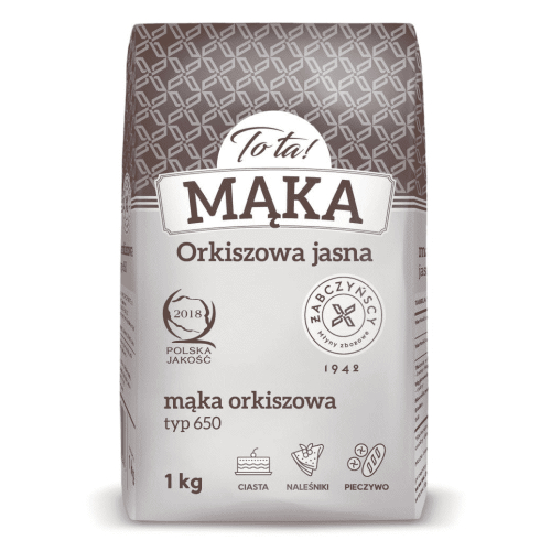 Mąka orkiszowa jasna typ 650 1 kg