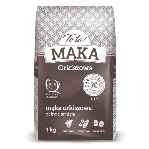 Mąka orkiszowa pełnoziarnista 1 kg