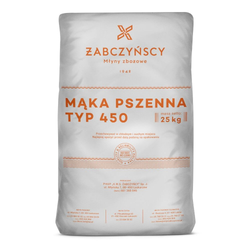 Mąka pszenna typ 450 25 kg