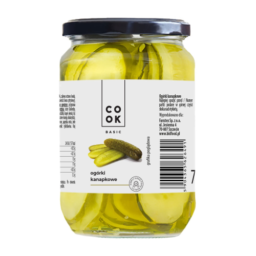 Ogórki kanapkowe 720 ml/330 g