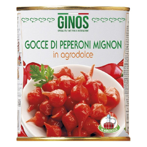 Papryka peperoni mini czerwona łagodna 790/325 g
