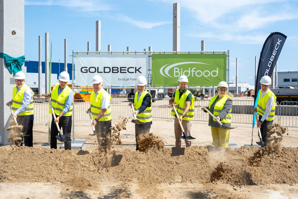 Rozpoczęliśmy budowę nowego oddziału Bidfood w Bydgoszczy